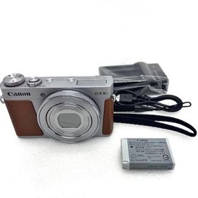 Canon コンパクトデジタルカメラ PowerShot G9 X Mark II シルバー 1.0型センサー/F2.0レンズ/光学3倍ズーム PSG9XMARKIISL