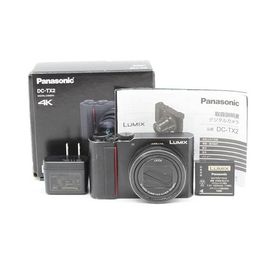 パナソニック コンパクトデジタルカメラ ルミックス TX2 光学15倍 ブラック DC-TX2-K