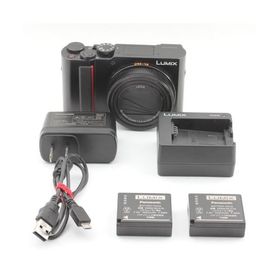 パナソニック コンパクトデジタルカメラ ルミックス TX2 光学15倍 ブラック DC-TX2-K