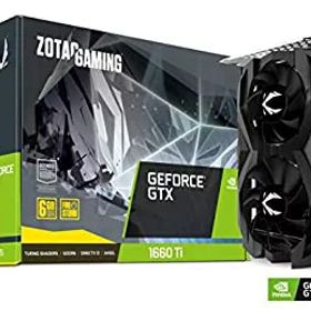 【中古】 ZOTAC GAMING GeForce GTX 1660 Ti 6GB GDDR6 グラフィックスボード VD6900 ZTGTX1660TI-6GB