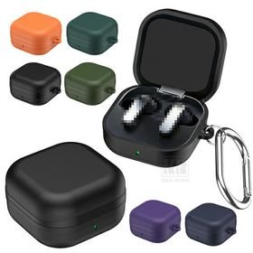 Insta Galaxy Buds4対応 ケース Buds4 Pro カバー カラビナ付き PUレザー シンプル 保護カバー おすすめ おしゃれ Samsung ギャラクシーバッズ4 / バッズ4