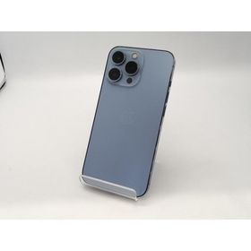 【中古】Apple 楽天モバイル 【SIMフリー】 iPhone 13 Pro 128GB シエラブルー MLUK3J/A【広島本通】保証期間１ヶ月【ランクC】