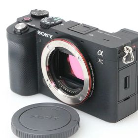 【中古】【良品】ソニー α7C ILCE-7C ボディ [ブラック] （センサー清掃済み） CA01-M5863-2Q1B SONY Eマウント フルサイズ 5軸手ブレ補正 EVF 中古