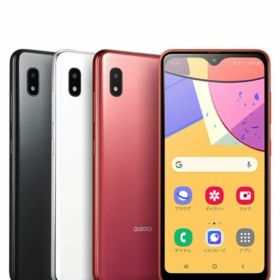 【中古】【可】Galaxy A21 SC-42A ブラック レッド SIMロック解除済 docomo【安心30日保証】 本体 白ロム CCコネクト