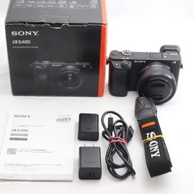 SONY(ソニー) APS-C ミラーレス一眼カメラ α6400 パワーズームレンズキット