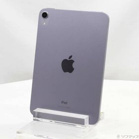 〔中古〕Apple(アップル) iPad mini 第6世代 256GB パープル MK7X3J／A Wi-Fi〔305-ud〕