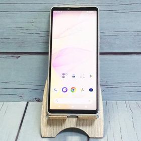 au Xperia 10 III SOG04 ホワイト SONY 本体 白ロム SIMロック解除済み SIMフリー B781225