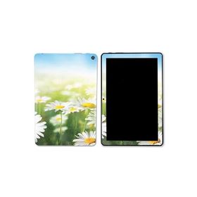 MightySkins Glossy Glitter Skin Compatible with Kindle Fire HD 10 (2023) - Field of Daisies | Protective, Durable High-Gloss Glitter Finis_並行輸入