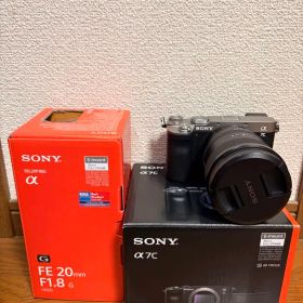 SONY α7C ＋FE 20mm F1.8 Gレンズセットミラーレス一眼カメラ