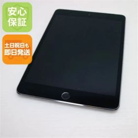 超美品 SIMフリー iPad mini 4 Cellular セルラー 128GB スペースグレイ 即日発送 タブレットApple 本体 土日祝発送OK 02000
