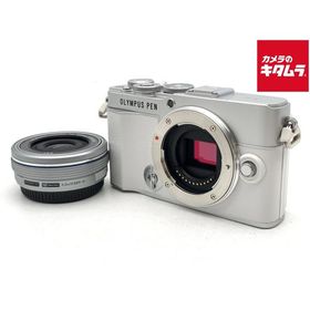 【中古】 【美品】 オリンパス PEN E-P7 14-42mm EZレンズキット ホワイト