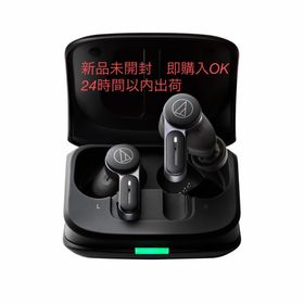 オーディオテクニカ(audio-technica)のaudio-technica ワイヤレスイヤホン ATH-TWX7 BK(ヘッドフォン/イヤフォン)