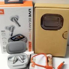 【美品】JBL LIVE BEAM 3 ワイヤレスイヤホン