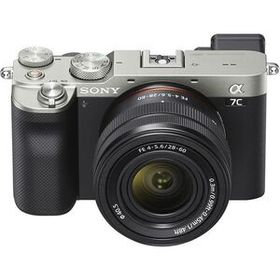 中古 1年保証 美品 SONY α7C レンズキット シルバー [ILCE-7CL]