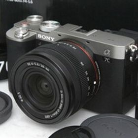 【全額返金保証】美品｜ソニー α7C ILCE-7CL ズームレンズキット [シルバー]（センサー清掃済み） CA01-R4653-2P4