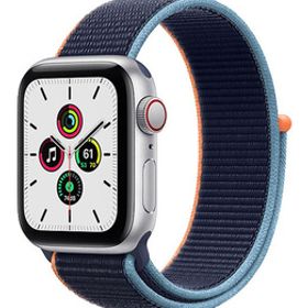 SE 第1世代[40mm/セルラー]アルミ シルバー Apple Watch【安心…