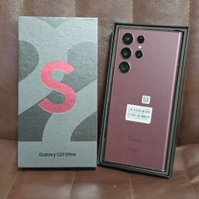 Galaxy S22 Ultra SCG14 バーガンディ 新品リフレッシュ品