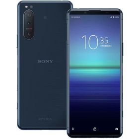 【整備済み品】 SONY Xperia5II SIMフリー Snapdragon 865 XQ-AS42 L256GB ブルー (整備済み品)