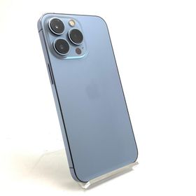 アップル(Apple)の【全額返金保証】【最速発送】Apple iPhone iPhone 13 Pro 128GB シエラブルー docomo 動作確認済(スマートフォン本体)