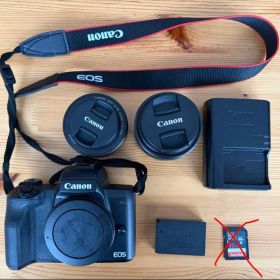 Canon EOS Kiss M2 レンズキット＋単焦点レンズ