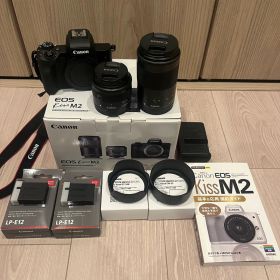 Canon EOS Kiss M2 ダブルズームレンズキット