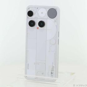 〔中古〕Nothing Nothing Phone (3) 256GB ホワイト NP3256 SIMフリー〔377-ud〕
