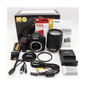 Nikon デジタル一眼レフカメラ D5500 18-140 VR レンズキット ブラック 2416万画素 3.2型液晶 タッチパネル D5500LK18-140BK