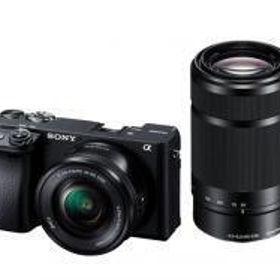 SONY α6400 ILCE-6400Y (B) ダブルズームレンズキット ブラック ミラーレス一眼カメラ ソニー