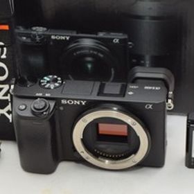 美品★SONY ソニー α6400 ボディ ブラック ILCE-6400★ショット数約6000回・元箱付