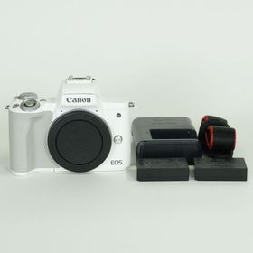 [美品 | バッテリー2個付] Canon EOS Kiss M2 [ボディ ホワイト] | Canon EF-Mマウント