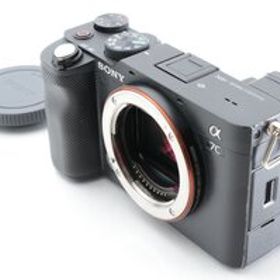 #C124 ★ショット数”７４４３０”回 並品★SONY α7C ボディ ブラック ILCE-7C ソニー