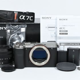 【ほぼ新品】 ソニー SONY α7C ILCE-7CL レンズキット 《ショット数4》 #Y25L14747