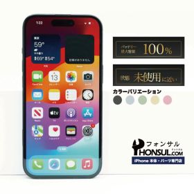 未使用 iPhone15 Plus 256GB 容量100% 黒 SIMフリー iPhone 15 Plus 「新品 未開封品 」SIMフリー iPhone15 256GB ブラック