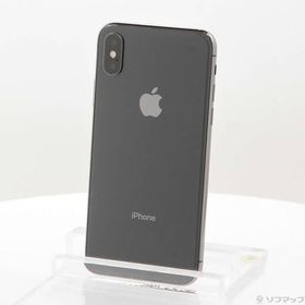 〔中古〕Apple(アップル) iPhoneX 256GB スペースグレイ MQC12J／A SIMフリー〔247-ud〕
