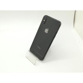 【中古】Apple SoftBank 【SIMロック解除済み】 iPhone X 256GB スペースグレイ MQC12J/A【静岡】保証期間１ヶ月【ランクA】