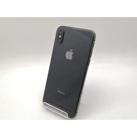 【中古】Apple au 【SIMロック解除済み】 iPhone X 256GB スペースグレイ MQC12J/A【大須2】保証期間１ヶ月【ランクA】