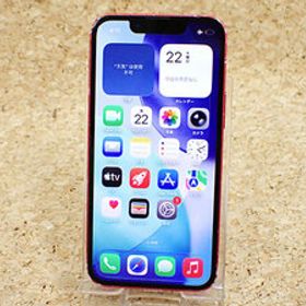 【中古】SIMフリー docomo iPhone 13 mini 128GB レッド MLJG3J/A 本体 制限〇 一括購入(RAA628-4)