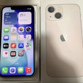 iPhone13 mini 本体 128GB SIMロック解除済 白ロム本体 SIMフリー アイフォン13 ミニ