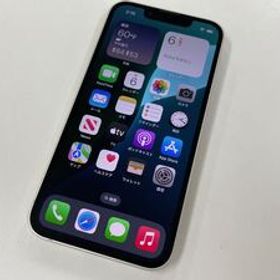 中古品◆SIMフリー iPhone13mini 256GB ホワイト 中古本体◆送料無料