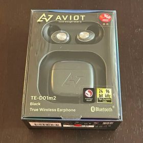 AVIOT TE-D01m2 ブラック トゥルーワイヤレスイヤフォン