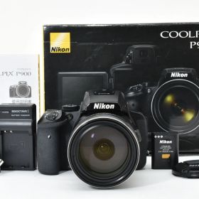 Nikon COOLPIX P900 デジタルカメラ 83倍光学ズーム ブラック 箱付き
