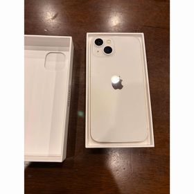 アップル(Apple)のアップル iPhone13 256GB スターライト(スマートフォン本体)