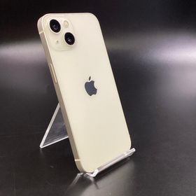 アップル(Apple)の【全額返金保証】【最速発送】Apple iPhone iPhone 13 128GB スターライト SIMフリー 動作確認済(スマートフォン本体)