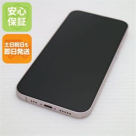 アイフォーン(iPhone)の超美品 SIMフリー iPhone13 512GB ピンク M999(スマートフォン本体)