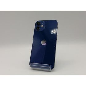 【中古】Apple docomo 【SIMロック解除済み】 iPhone 12 mini 128GB ブルー MGDP3J/A【大須アメ横】保証期間１ヶ月【ランクC】
