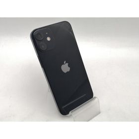 【中古】Apple 楽天モバイル 【SIMフリー】 iPhone 12 mini 128GB ブラック MGDJ3J/A【OSU301】保証期間１ヶ月【ランクA】