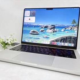 【USキー 良品】Apple MacBook Pro(14-inch,2021) A2442 Apple M1 Pro/RAM:32GB/SSD:512GB バッテリー良好 シルバー Tahoe 動作品