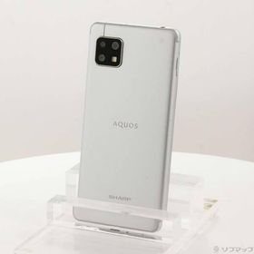 〔中古〕SHARP(シャープ) AQUOS sense4 64GB シルバー SH-M15 SIMフリー〔276-ud〕