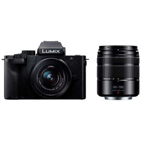 パナソニック Panasonic LUMIX G100D Wキット ミラーレス一眼カメラ ブラック [ ズームレンズ + ズームレンズ ] LUMIX DC-G100DW ダブルズームレンズキット