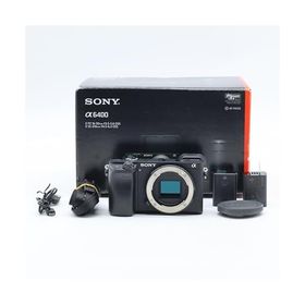 SONY(ソニー) APS-C ミラーレス一眼カメラ α6400 ボディ(レンズなし) ブラック ILCE-6400 B